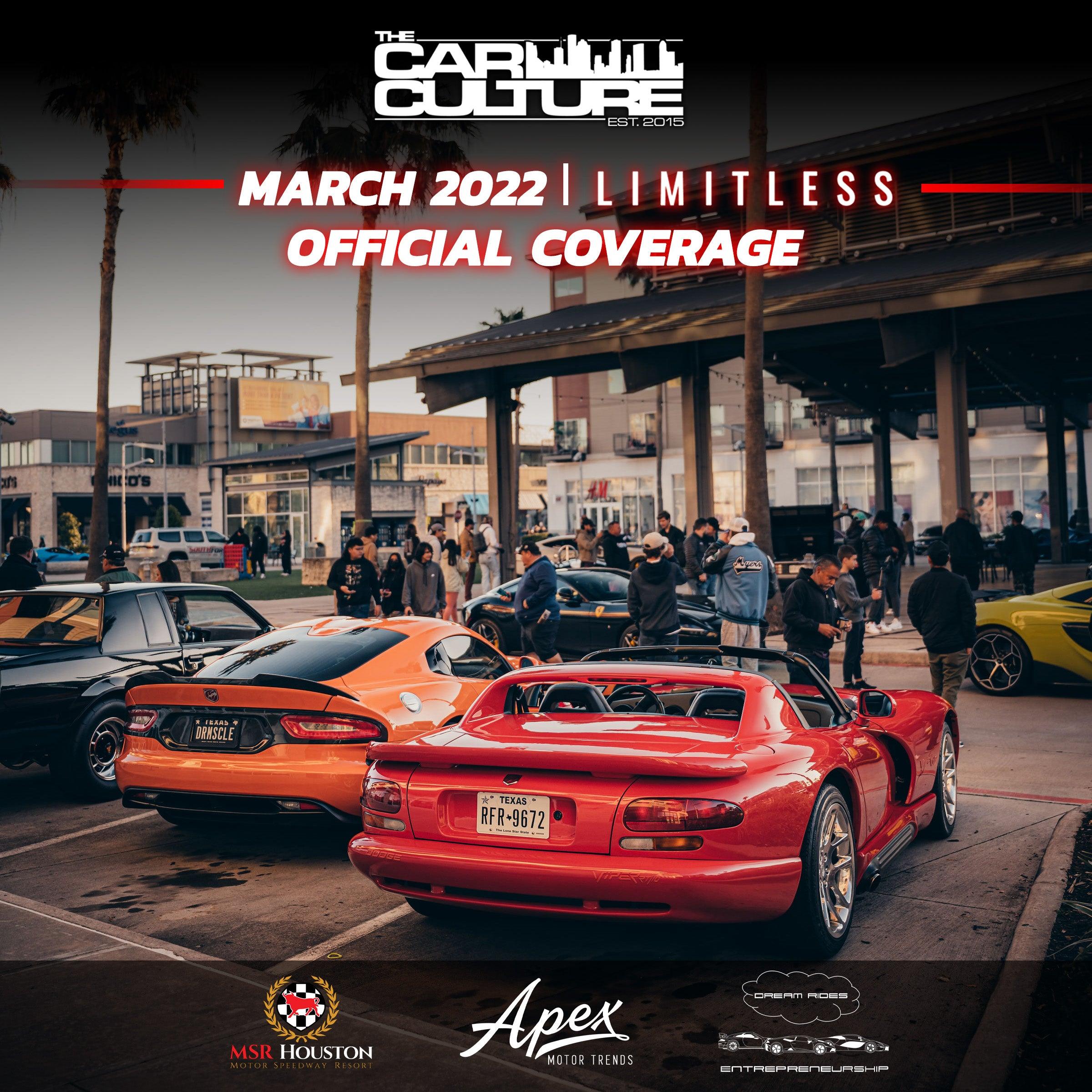 Houston Car Meets Limitless March 2022